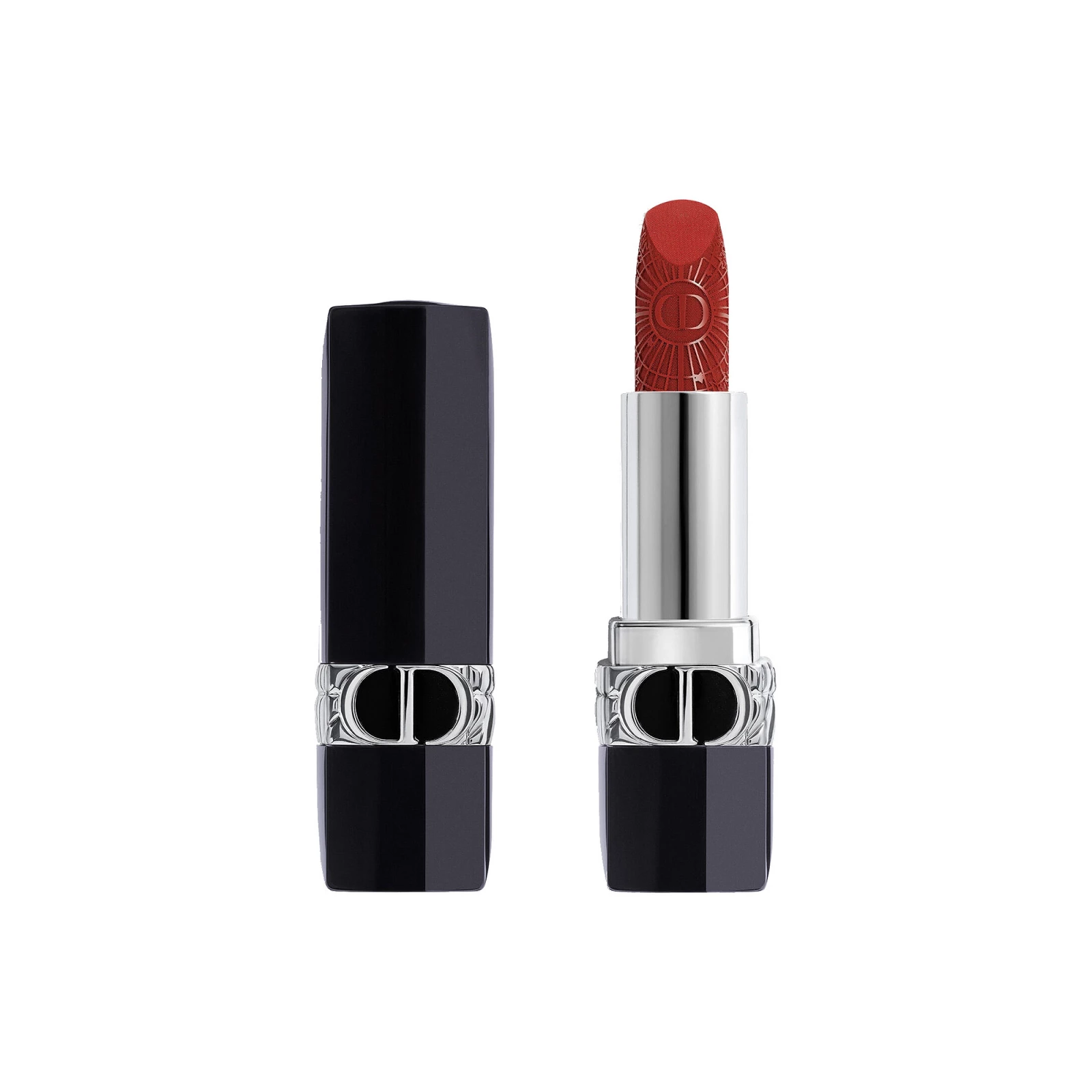Rouge Dior  New Look limited edition Lipstick and coloured lip balm   longwear floral lip care  refillable case  houndstooth motif  Aelia  Duty Free 10 off on your online order