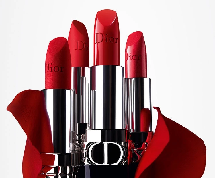 ROUGE DIOR  Refillable Lipstick with 4 Couture Finishes Satin Matte   Dior Beauty Online Boutique Malaysia